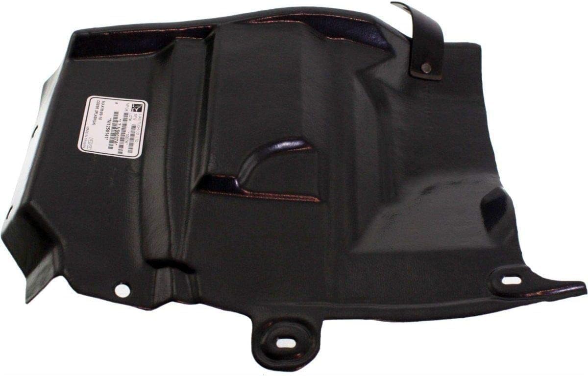 Front Engine Splash Shield Under Cover Left Driver Side Direct Replacement Compatible with 2009-2014 Nissan Maxima NI1250141 648399N00A
