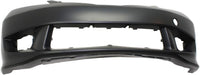Front Bumper Cover Primed Plastic + Upper & Lower Grille Direct Replacement Compatible With 2009-2011 Honda Fit