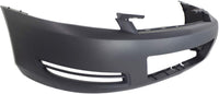 Front Bumper Cover Primed Without Fog Light Holes Direct Replacement Compatible With 2006-2013 Chevrolet Impala / 2014-2016 Limited GM1000763 89025047