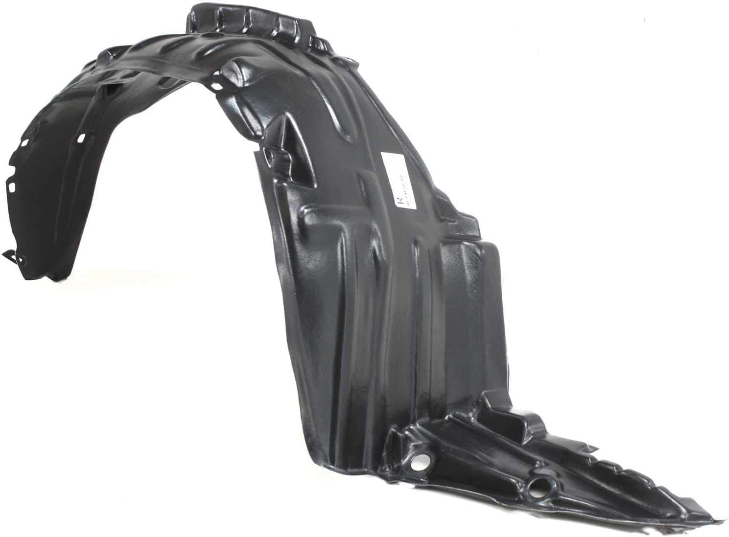 Front Fender Liner Right Passenger Side Direct Replacement Compatible With 1998-1999 Nissan Altima NI1251109 638429E000