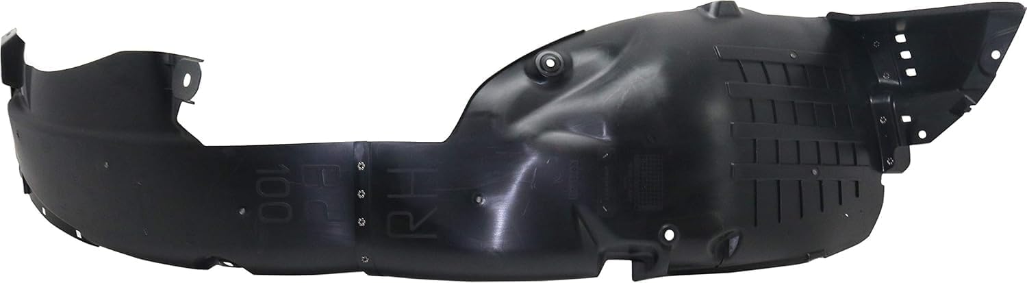 Front Fender Liner Right Passenger Side Direct Replacement Compatible With 2017-2019 Kia Soul KI1249150 86812B2500
