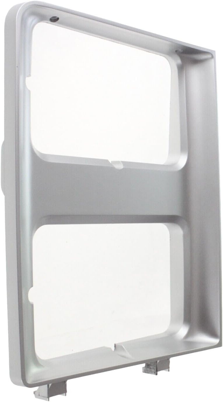 Front Headlight Door With Dual Head Lamp Left Driver Side Direct Replacement Compatible With 1985-1987 C/K Series / 1985-1988 Suburban GM2512126 15598727