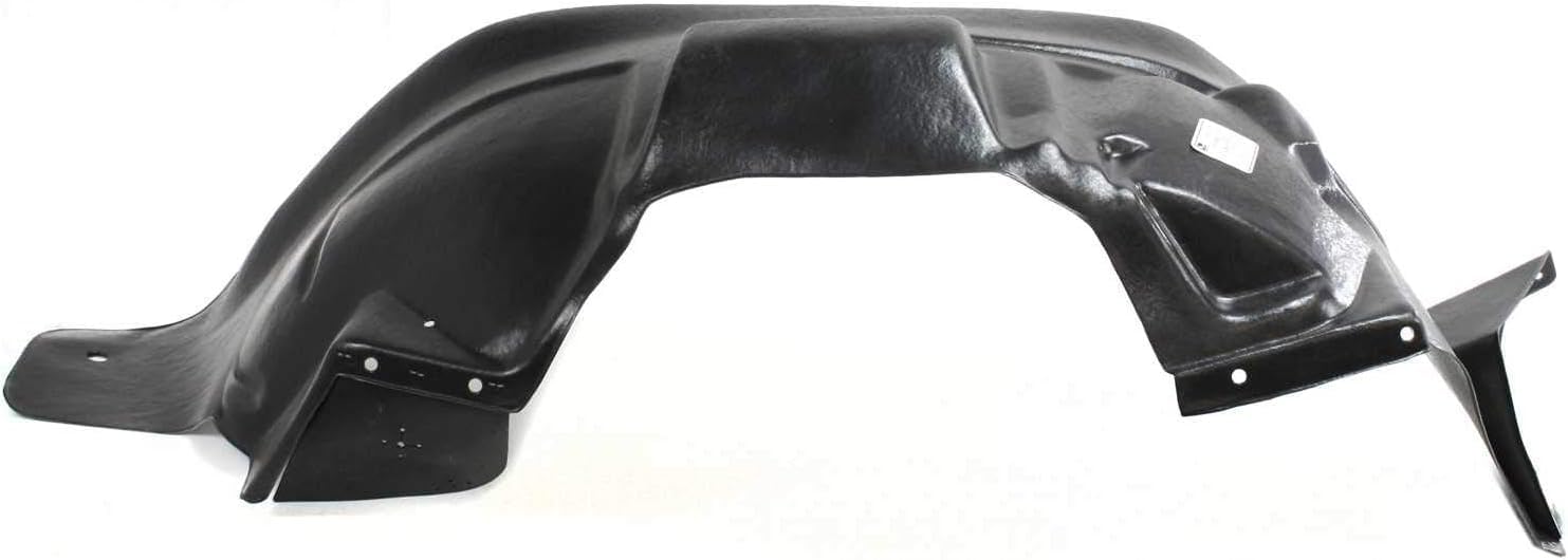 Front Fender Liner Left Driver Side Direct Replacement Compatible With 2002-2009 Chevrolet Trailblazer/GMC Envoy / 2004-2007 Buick Rainier GM1248127 15165886