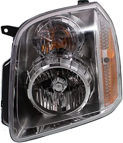 Set Of 2 Front Headlights Assembly Right Passenger & Left Driver Side Direct Replacement Compatible With 2007-2014 GMC Yukon GM2503318 GM2502318 20969897 20969896
