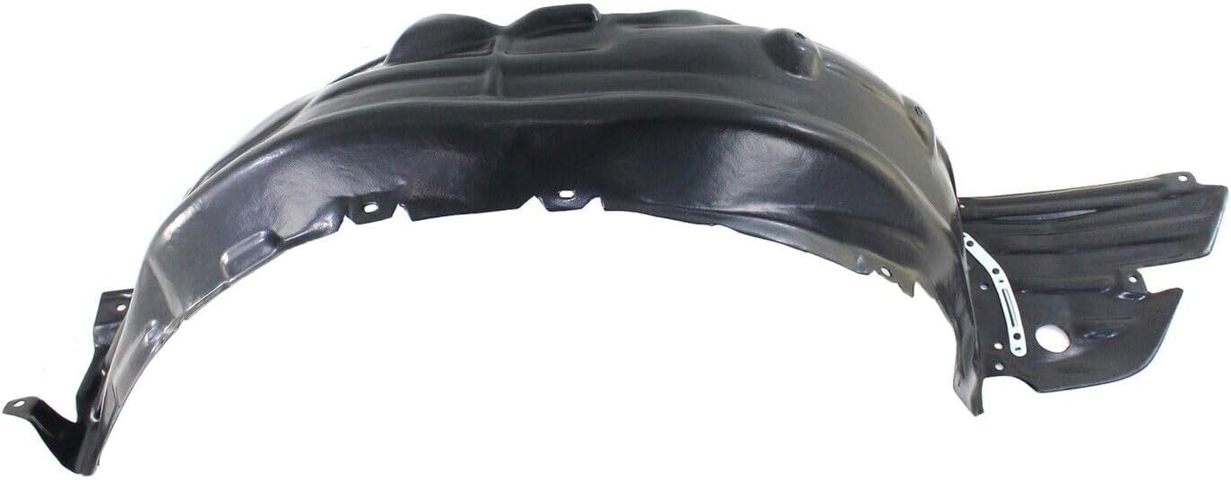 Front Fender Liner With Extension Sheet Right Passenger Side Direct Replacement Compatible With 2014-2016 Lexus IS250 / IS350 / IS200T / IS300 LX1249126 5380553070