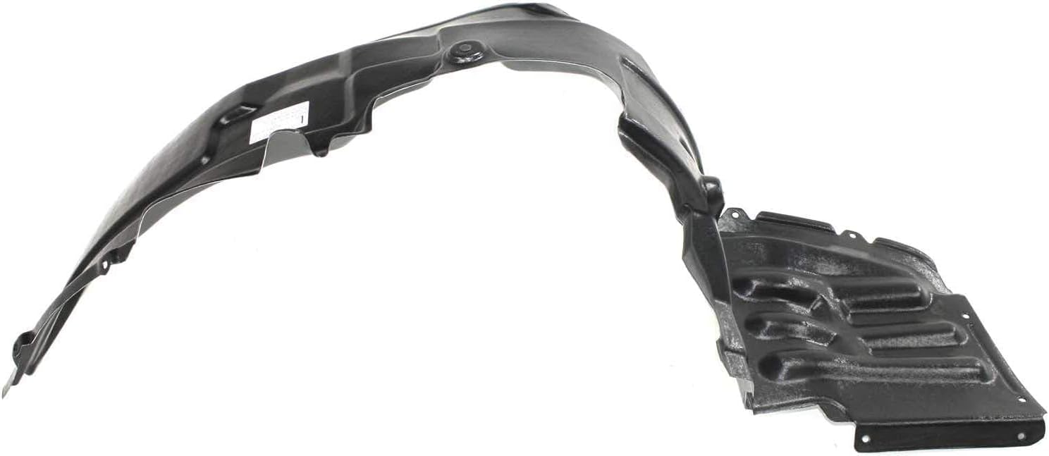 Front Fender Liner Left Driver Side Direct Replacement Compatible With 2007-2012 Mitsubishi Eclipse MI1250107 5370A773
