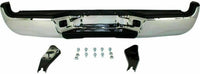 Rear Step Bumper Assembly Chrome Steel Direct Replacement Compatible With 2005-2015 Toyota Tacoma TO1103113 5215104061-PFM