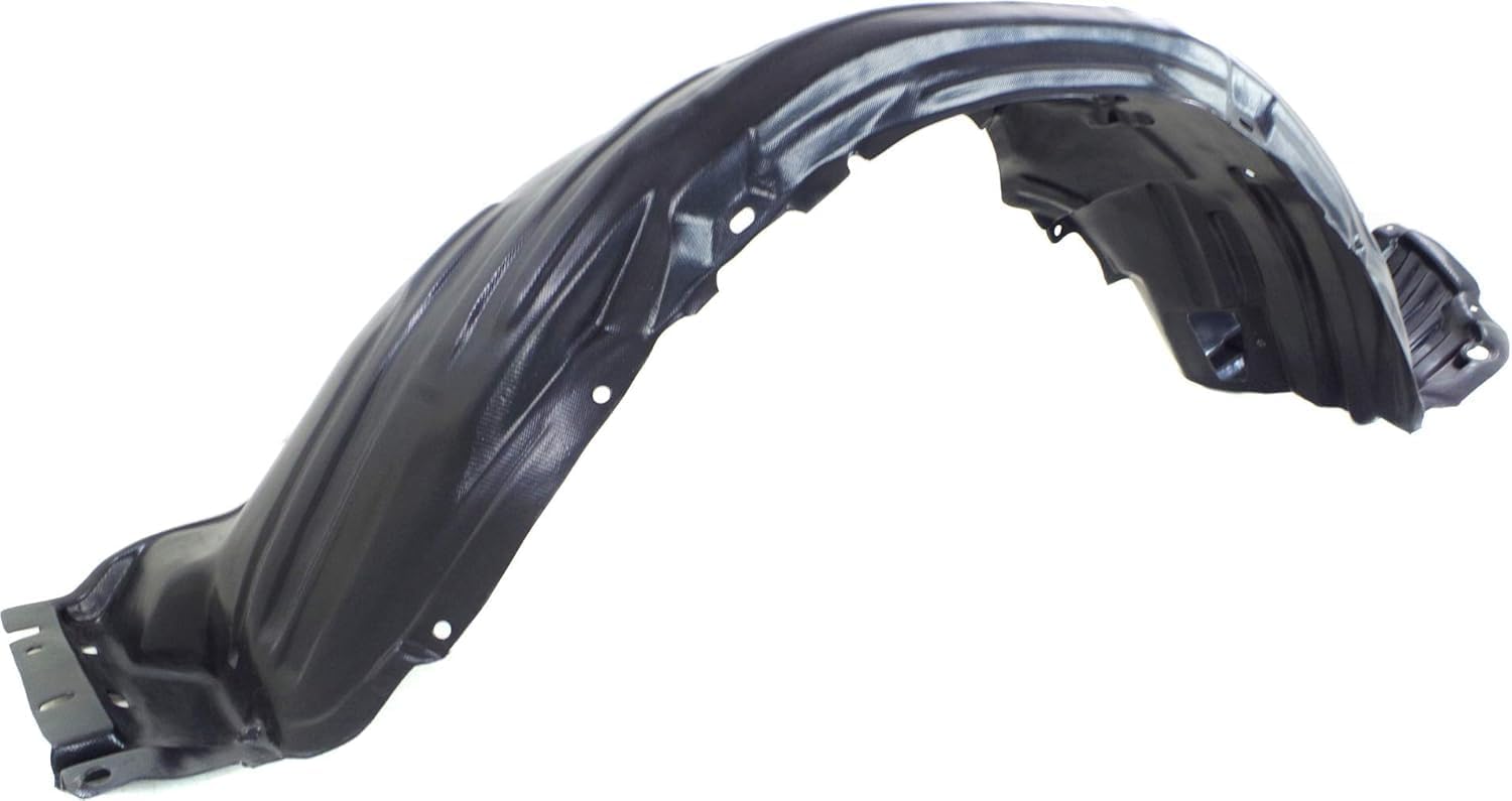 Front Fender Liner Right Passenger Side Direct Replacement Compatible With 2001-2003 Lexus LS430 LX1249104 5380550020