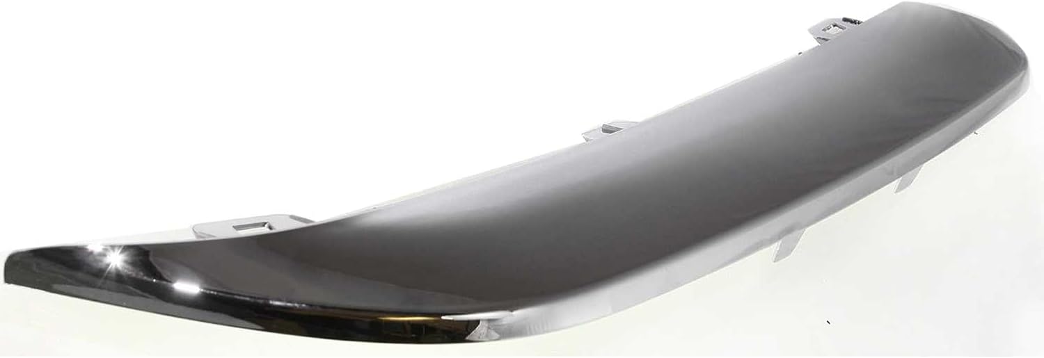 Front Bumper Molding Chrome Direct Replacement Compatible With 2005-2010 Chrysler 300 CH1058127 CH1059127 4805938AA 4805939AA