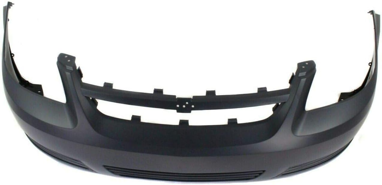 Front Bumper Cover Primed Without Fog Light Holes Direct Replacement Compatible With 2005-2010 Chevrolet Cobalt GM1000733 19120183