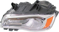 Front Headlight Assembly With Chrome Interior Left Driver Side Direct Replacement Compatible With 2011-2014 Chrysler 300 68143003AC-PFM