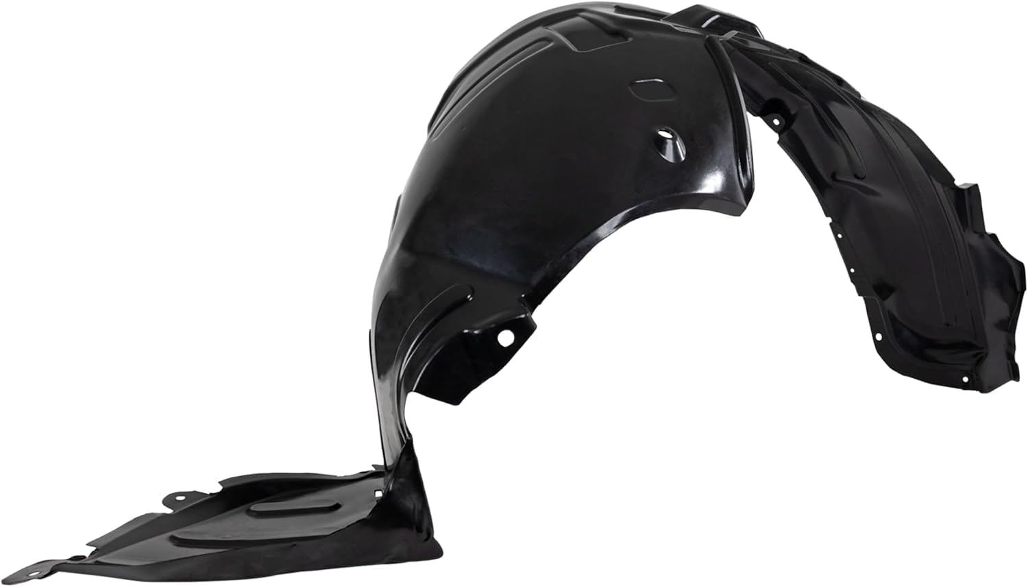Front Fender Liner Right Passenger Side Direct Replacement Compatible With 2010-2012 Hyundai Genesis Coupe HY1249120 868122M000