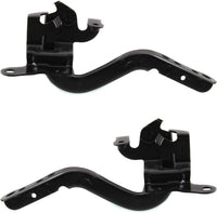 Set Of 2 Front Hood Hinge Steel Left Driver & Right Passenger Side Direct Replacement Compatible With 2012-2014 Toyota Yaris TO1236173 TO1236174 5341052320 5342052330