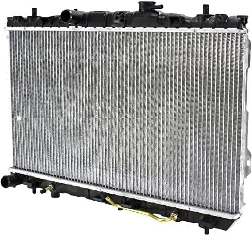 Front Radiator Aluminum Core Direct Replacement Compatible With 2001-2006 Hyundai Elantra HY3010111 253102D110