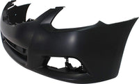 Front Bumper Cover Primed Plastic Direct Replacement Compatible With 2010-2013 Nissan Altima NI1000275 62022ZX10H