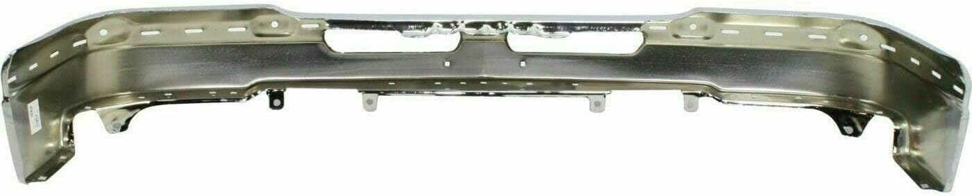 ront Bumper Face Bar Chrome Steel Direct Replacement Compatible With 2003-2006 Chevrolet Silverado 1500/2002-2006 Avalanche GM1002416 19150310