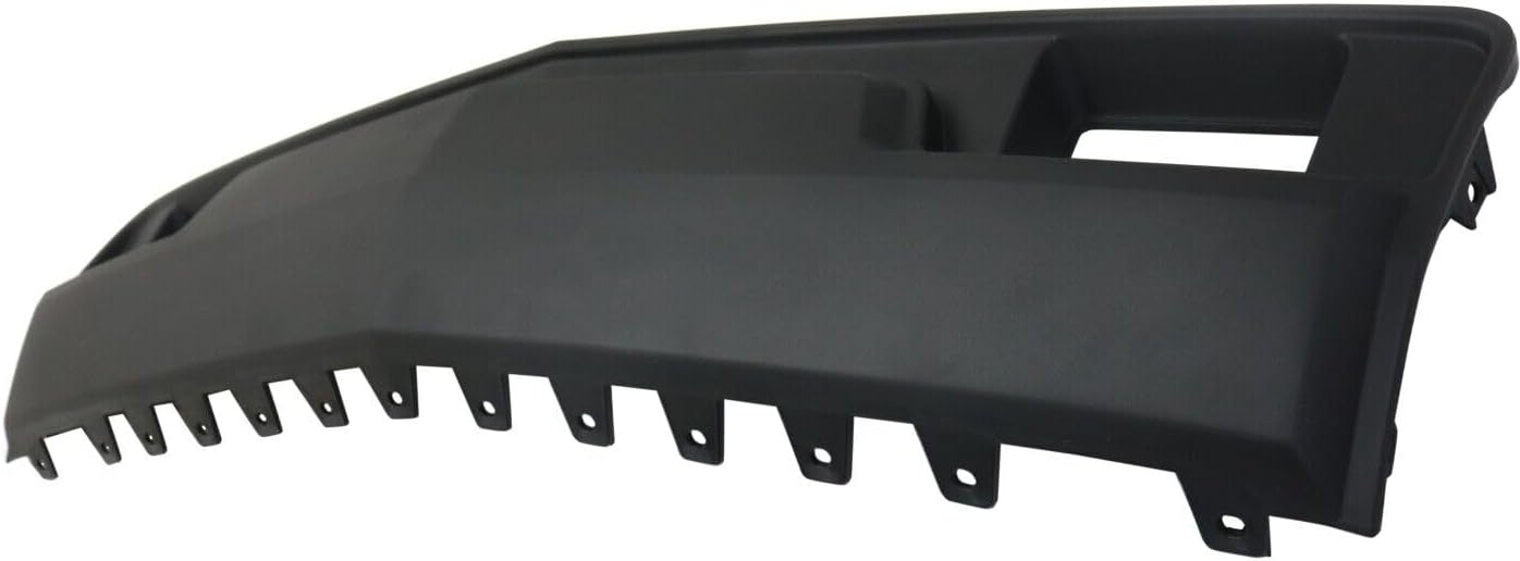 Front Bumper Filler Panel Face Bar Trim With Tow Hook Holes Direct Replacement Compatible With 2014-2015 Chevy Silverado 1500 GM1087255 22944860