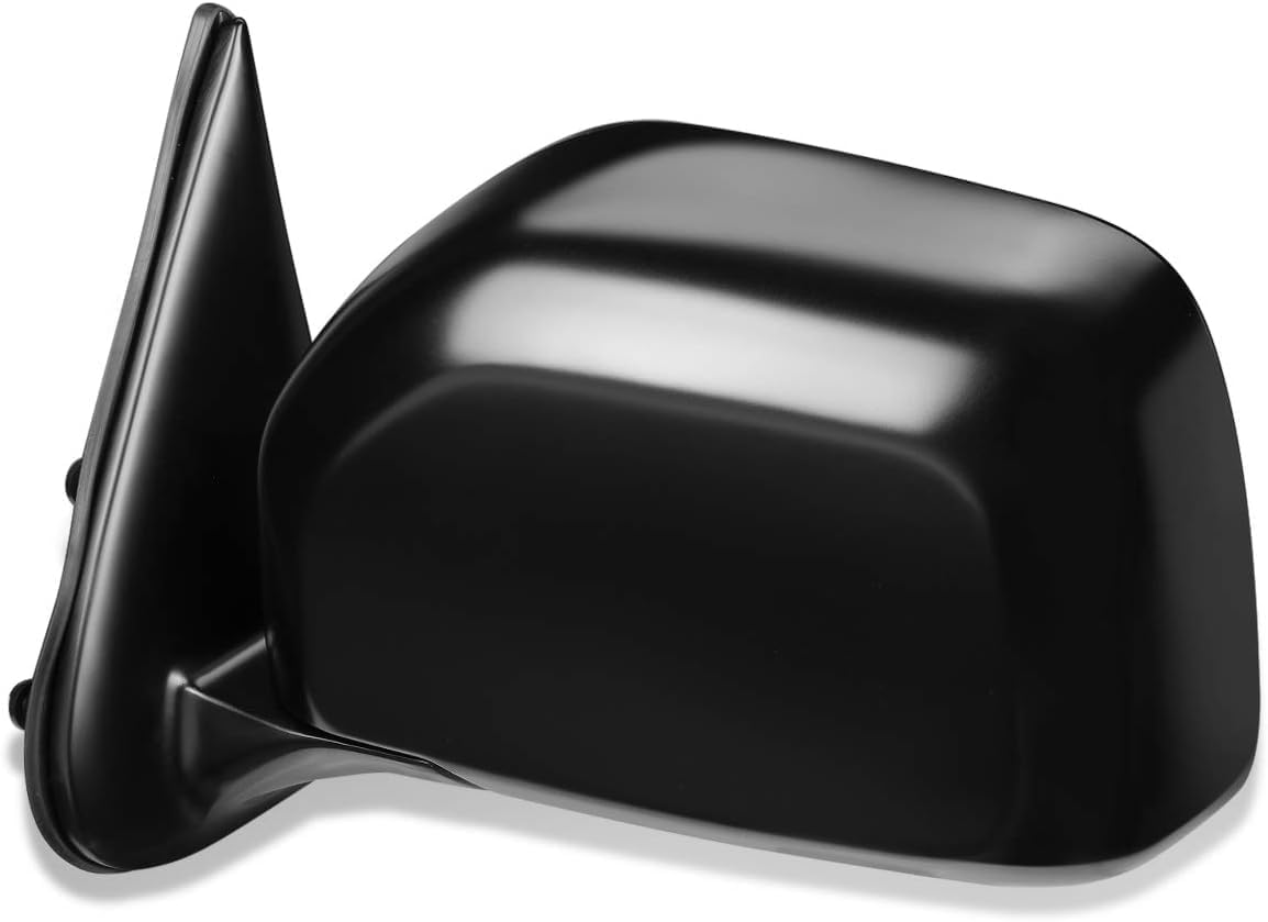Front Power Mirror Manual Folding Non-Heated Primed Left Driver Side Direct Replacement Compatible With 2000 Toyota Tacoma TO1320161 8794035531