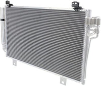 Front AC Condenser Aluminum Core Direct Replacement Compatible With 2014-2018 Mazda 3/2014-2021 6 MA3030162 GHR161480B