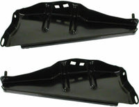 Front Bumper Brackets + Support Plastic + Outer Steel Left Driver & Right Passenger Side Direct Replacement Compatible With 2012-2015 Toyota Tacoma 5211504060 5212504020 5212604020