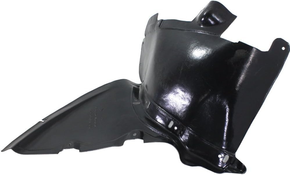 Front Section Fender Liner Right Passenger Side Direct Replacement Compatible With 2008-2015 Audi TT AU1249114 8J0821192C