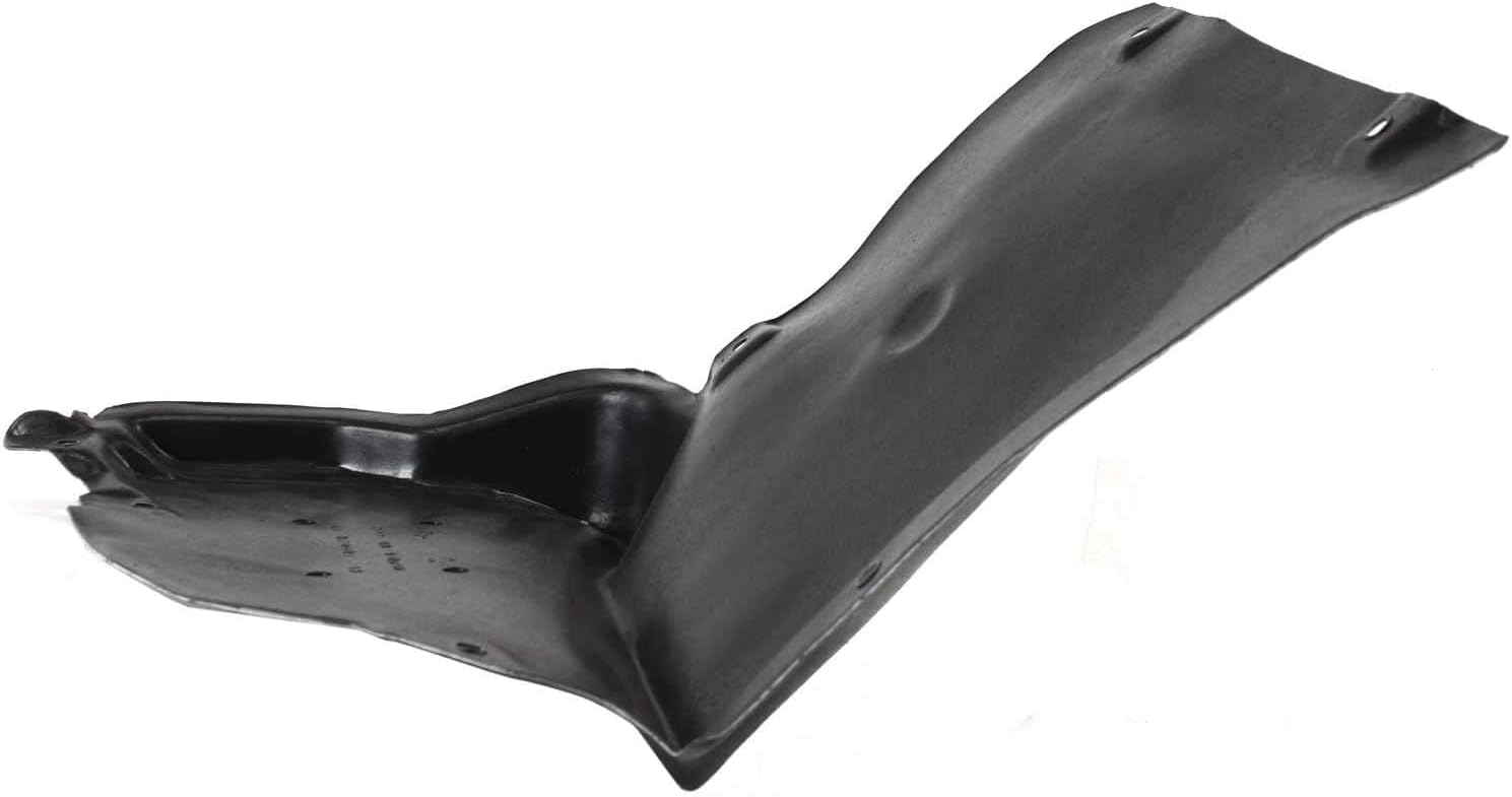 Front Lower Section Fender Liner Left Driver Side Direct Replacement Compatible With 2001-2007 Mercedes Benz C-Class MB1248183 2038810323 2038840722