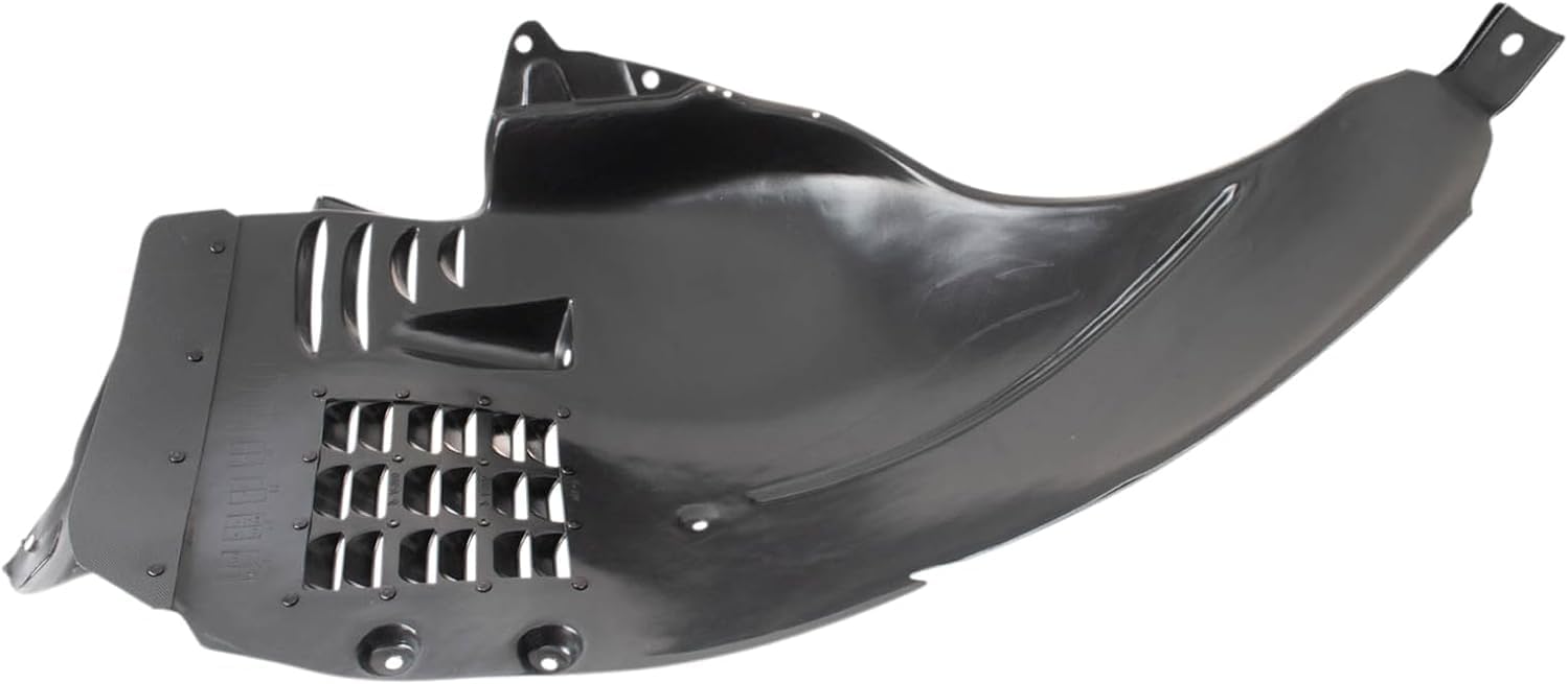 Front Section Fender Liner Right Passenger Side Direct Replacement Compatible With 2007-2013 Mercedes Benz S-Class MB1249143 2216901730