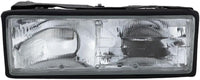 Set Of 2 Front Headlight Assembly Halogen Right Passenger & Left Driver Side Direct Replacement Compatible With 1987-1990 Chevrolet Caprice GM2502108 GM2503110 16513075 16513076