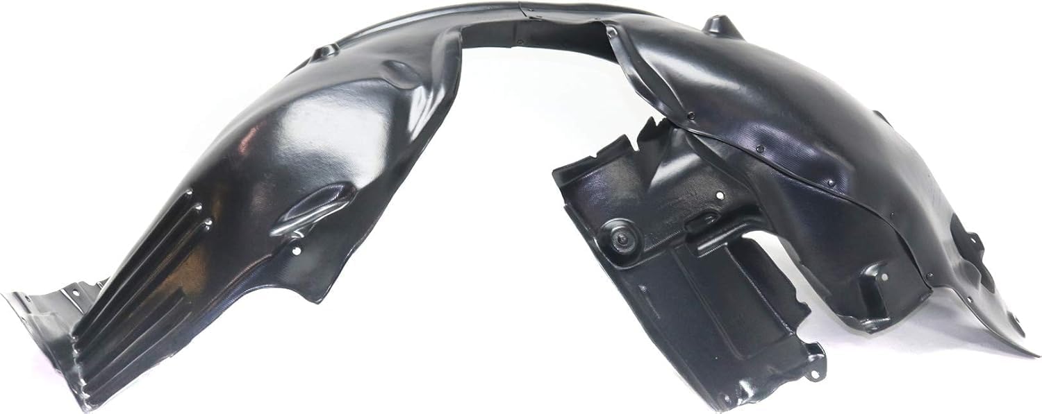 Front Section Fender Liner Left Driver Side Direct Replacement Compatible With 2004-2007 BMW 5-Series BM1250111 51717033749-PFM