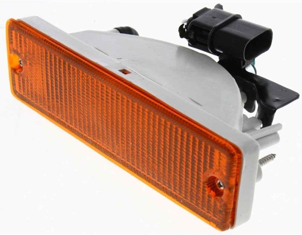 Front Turn Signal Light Assembly Right Passenger Side Direct Replacement Compatible With 1986-1987 Nissan D21 NI2521106 B612001G00