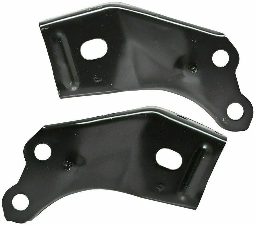 Front Bumper Primed Steel + Upper Filler + Lower Valance + Brackets & Retainer Center + Left Driver & Right Passenger Side Direct Replacement Compatible With 2001-2004 Toyota Tacoma
