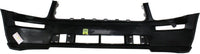 Front Bumper Cover Primed + Upper Grille Black Shell With Honeycomb Insert + Lower Textured Gray Direct Replacement Compatible With 2005-2009 Ford Mustang FO1000575 FO1200422