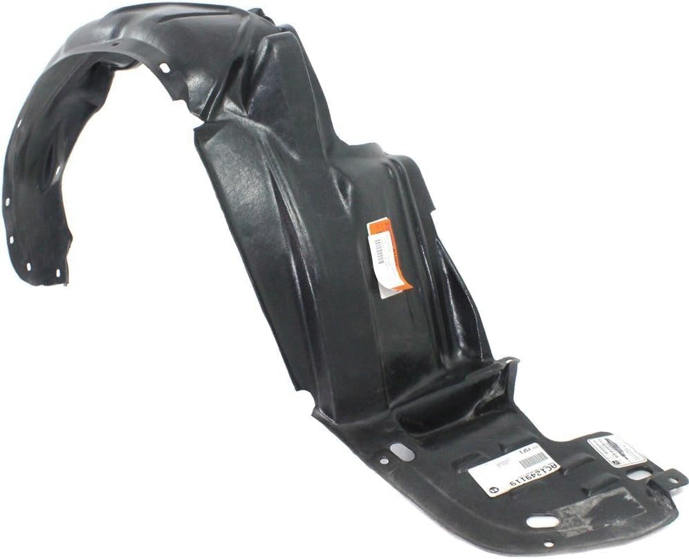 PLUS Front Fender Liner Right Passenger Side Direct Replacement Compatible With 2002-2003 Acura TL AC1249119 74101S0KA01