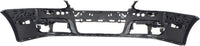 Front Bumper Cover Primed + Lower Grille + Fog Light Cover Left Driver & Right Passenger Side Direct Replacement Compatible With 2005-2010 Volkswagen Jetta VW1000161 VW1036106