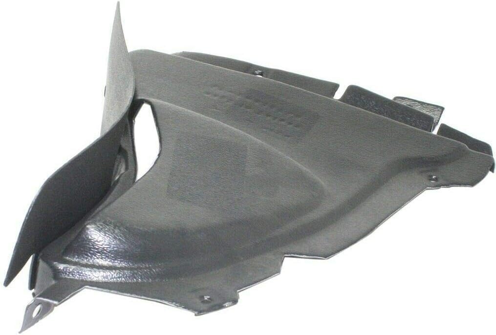 Front Lower Section Fender Liner Plastic Left Driver Side Direct Replacement Compatible With 2010-2017 BMW 5-Series BM1250128 51757193493