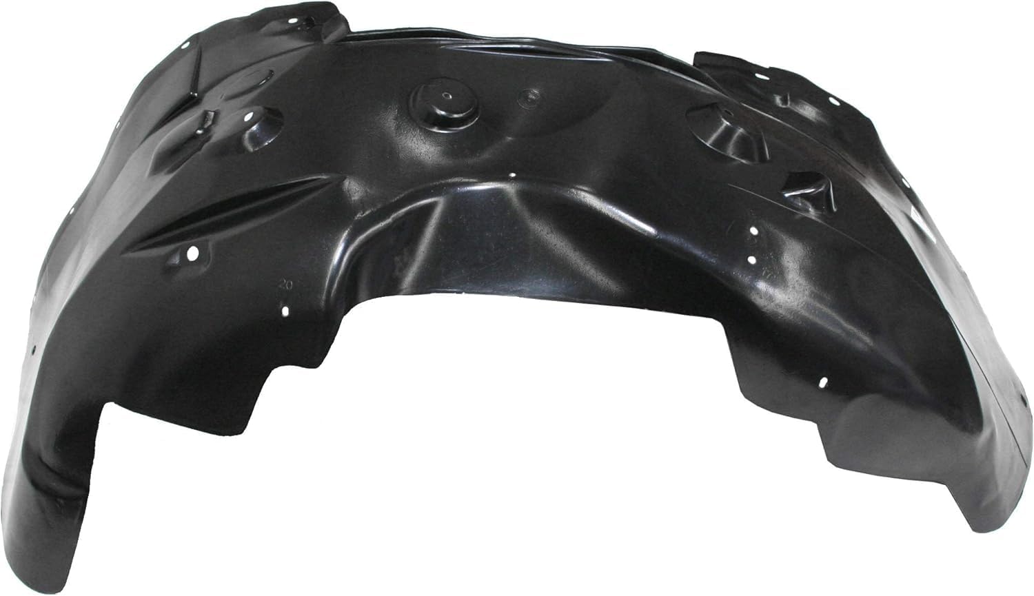 Front Fender Liner Right Passenger Side Direct Replacement Compatible With 2007-2014 Chevrolet Tahoe/Suburban 1500 GM1251123 22860084
