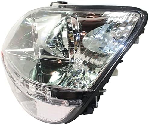Set Of 2 Front Headlight Assembly Chrome Interior Right Passenger & Left Driver Side Direct Replacement Compatible With 2001-2003 Lexus RX300 LX2502104 LX2503104 8115048080 8111048080