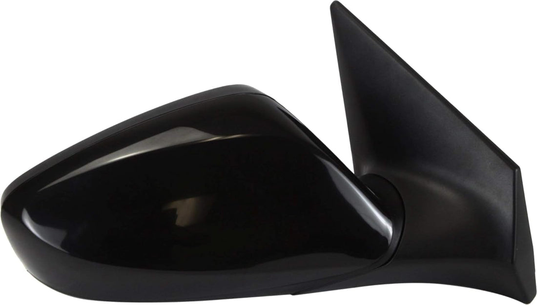 Front Power Mirror Manual Folding Heated Primed Right Passenger Side Direct Replacement Compatible With 2011-2013 Hyundai Elantra HY1321179 876203Y100