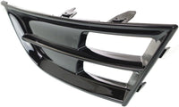 Front Bumper Face Bar Grille Textured Black Right Passenger Side Direct Replacement Compatible With 2015-2017 Chrysler 200 CH1039160 68203014AC