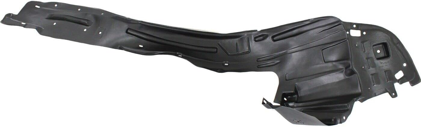 Front Fender Liner Right Passenger Side Direct Replacement Compatible With 2005-2007 Honda Odyssey HO1249124 74101SHJA00