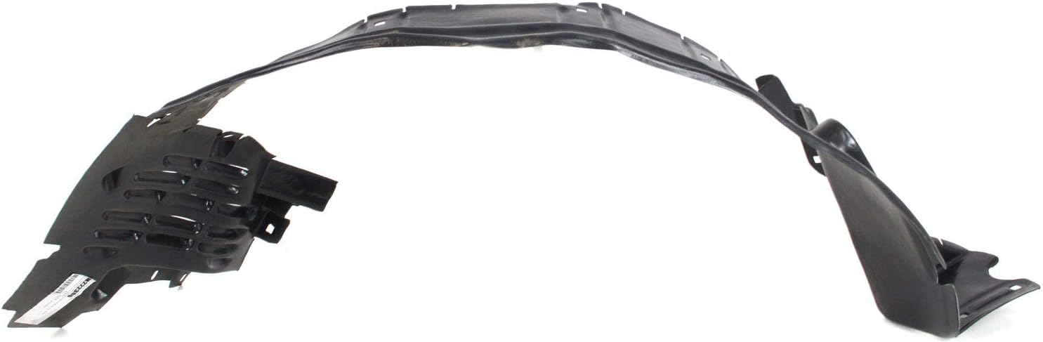 Front Fender Liner Left Driver Side Direct Replacement Compatible With 2000-2002 Mercedes Benz E-Class MB1250103 210698913