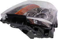 Set Of 2 Front Head Light Assembly Halogen Left Driver & Right Passenger Side Direct Replacement Compatible With 2008-2015 Cadillac CTS GM2502309 GM2503309 22783445 22783446