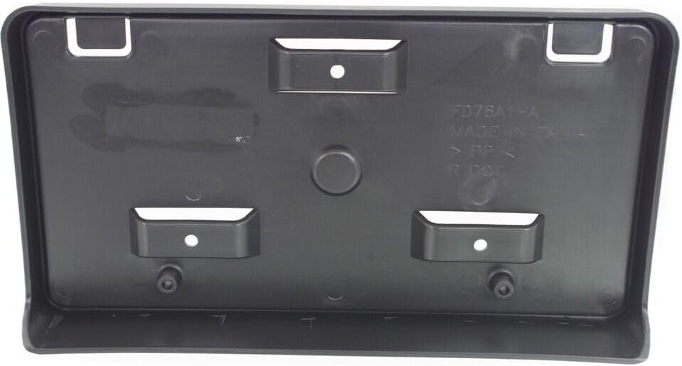 Front License Plate Bracket Textured Direct Replacement Compatible with 2015-2019 Ford Transit 150 250 350HD FO1068156 CK4Z17A385AA