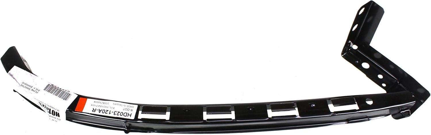 Front Bumper Cover Beam Bracket Right Passenger Side Direct Replacement Compatible With 2003-2007 Honda Accord HO1067112 HO1027104 71140SDAA10 71140SDAA00