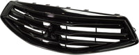 Front Grille Black Shell And Insert Plastic Direct Replacement Compatible With 2017-2019 Mitsubishi Mirage MI1200270 6402A377