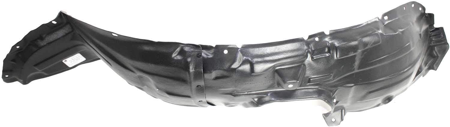 Front Fender Liner Right Passenger Side Direct Replacement Compatible With 2004-2009 Mazda 3 MA1249126 BP4L56130E