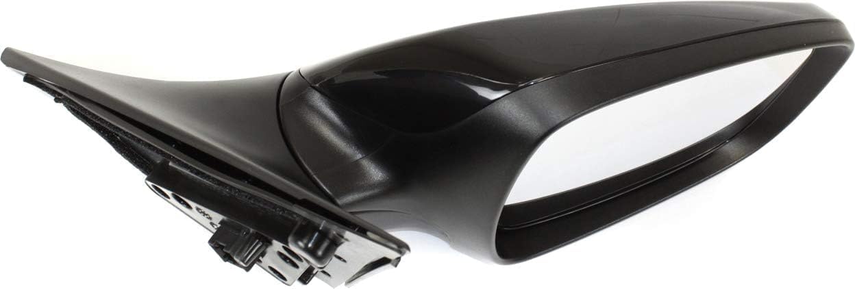 Front Power Mirror Manual Folding Heated Primed Right Passenger Side Direct Replacement Compatible With 2012-2017 Hyundai Veloster HY1321194 HY1321218 876202V340 876202V520