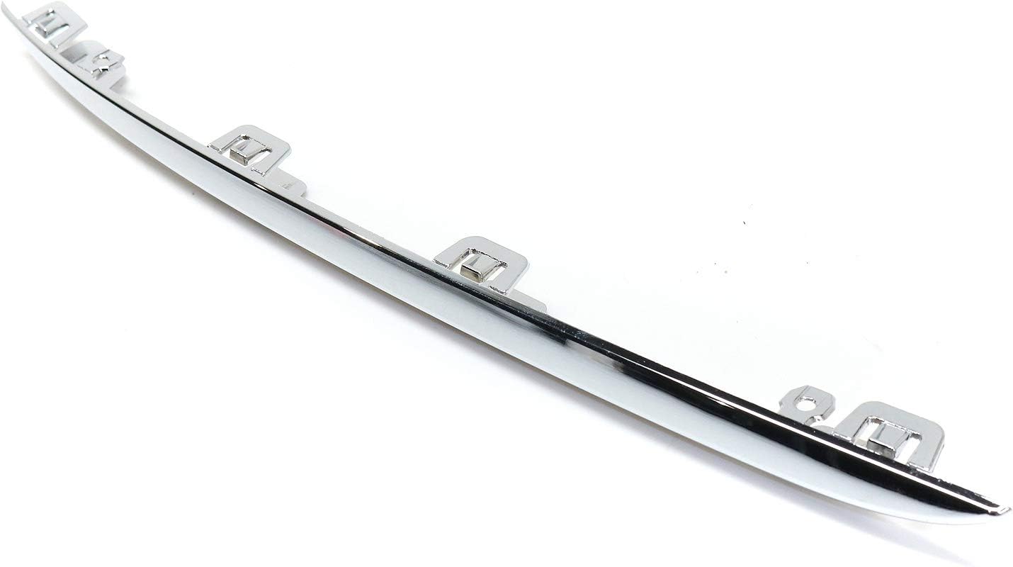 Rear Bumper Molding Chrome Right Passenger Side Direct Replacement Compatible With 2015-2018 Mercedes Benz C300 MB1147117 2058850621