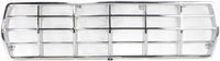 Front Grille Chrome Shell And Insert Direct Replacement Compatible With 1978-1979 Ford F-Series FO1200111 D8TZ8150C
