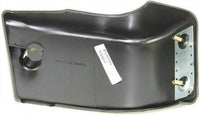 Front Bumper Chrome + End Caps Primed + Support Brackets Left Driver & Right Passenger Side Direct Replacement Compatible With 1984-1986 Toyota TO1004157 TO1005116 TO1066104